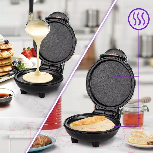 Изображение товара Блинница Kitfort KT-1683-3 (черный)