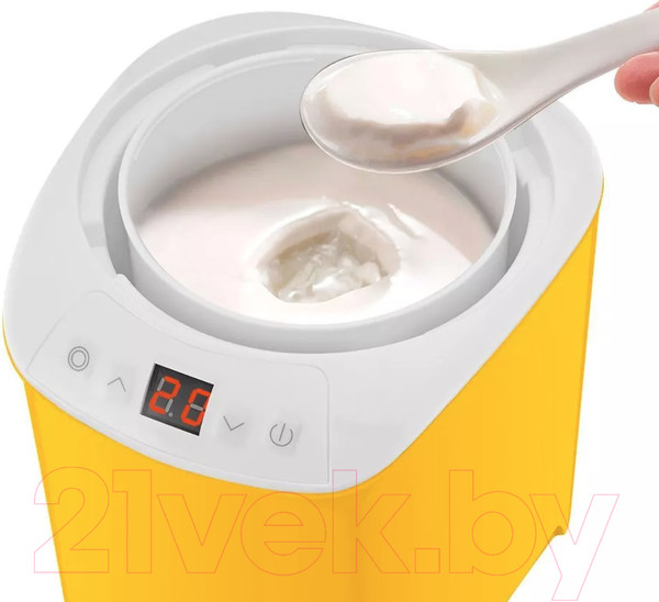 Изображение товара Йогуртница Kitfort KT-4090-1 (бело-желтый)