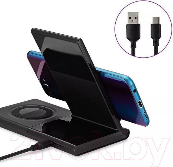 Изображение товара Зарядное устройство беспроводное Kitfort КТ-3370-1 (черный)