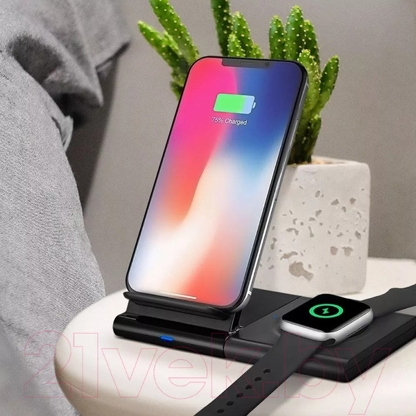 Изображение товара Зарядное устройство беспроводное Kitfort КТ-3370-1 (черный)