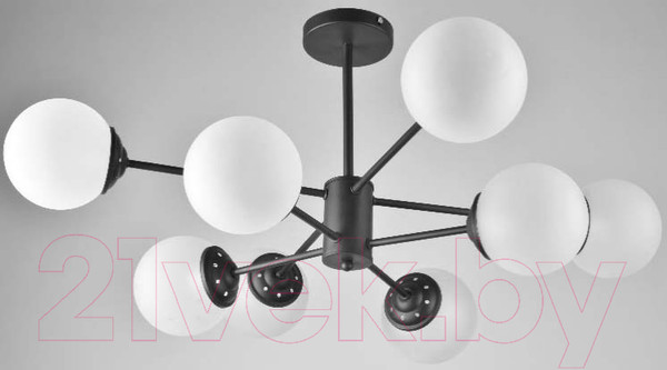 Изображение товара Потолочный светильник Mirastyle BL-1396/8 BK