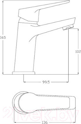 Изображение товара Смеситель Esko Rabat RA 26