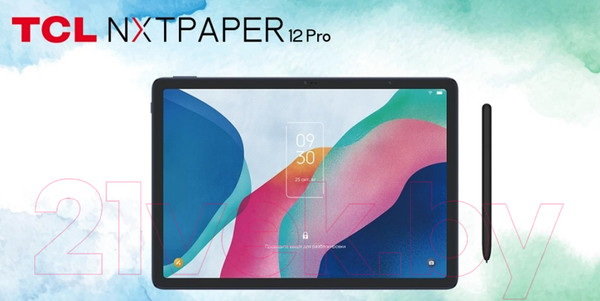 Изображение товара Планшет TCL NXTPAPER 12 Pro 9494G 8GB/256GB / 9494G-2CLCBY11-4 (темно-серый)