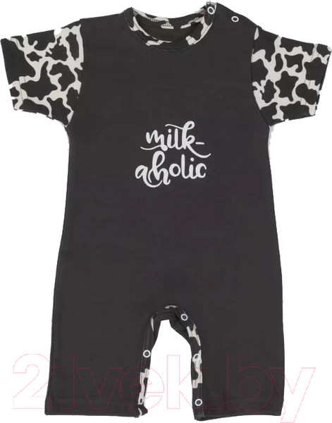 Изображение товара Комбинезон для малышей Rant Milk-Aholic / 13-81 (Graphite, р.74)