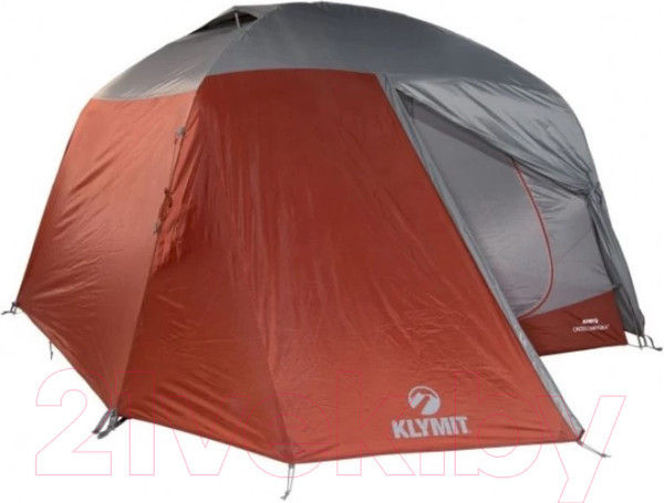 Изображение товара Палатка Klymit Cross Canyon 4 09C4RD01D (красный/серый)