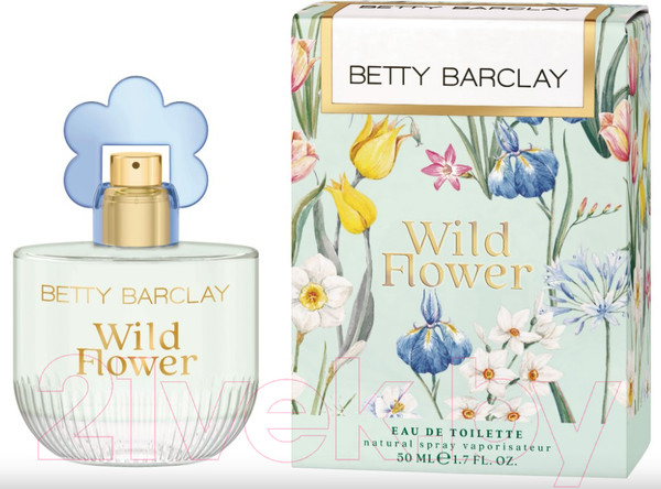 Изображение товара Туалетная вода Betty Barclay Wild Flower (50мл)