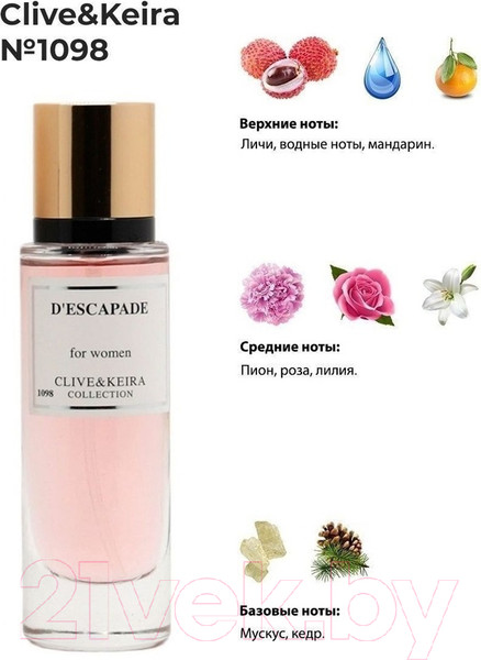 Изображение товара Парфюмерная вода Clive&Keira D'Escapade W-1098 (30мл)