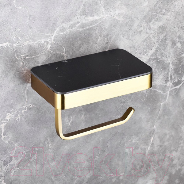 Изображение товара Держатель для туалетной бумаги Abber Westen AA1730G (золото матовое)