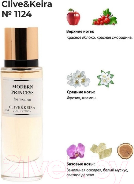 Изображение товара Парфюмерная вода Clive&Keira Modern Princess W-1124 (30мл)