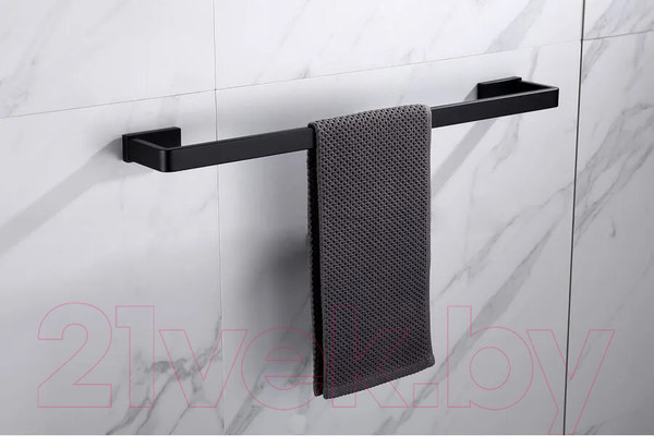 Изображение товара Держатель для полотенца Abber Westen AA1754B (черный матовый)