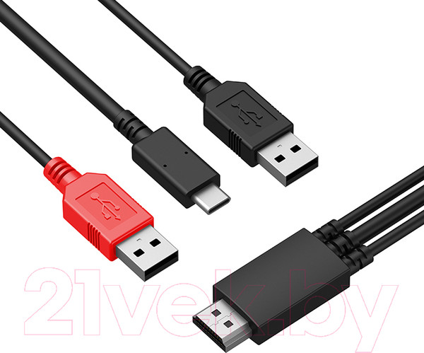 Изображение товара Кабель XP-Pen 3в1 для планшетов Artist12PRO/13.3PRO/15.6PRO