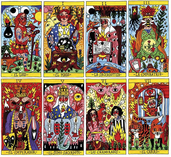 Изображение товара Гадальные карты Fournier Ricardo Cavolo Tarot Del Fuego / 1029641