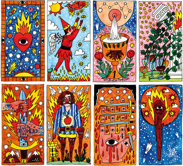 Изображение товара Гадальные карты Fournier Ricardo Cavolo Tarot Del Fuego / 1029641