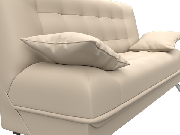 Изображение товара Диван Лига Диванов Анна / 27850 (экокожа бежевая)