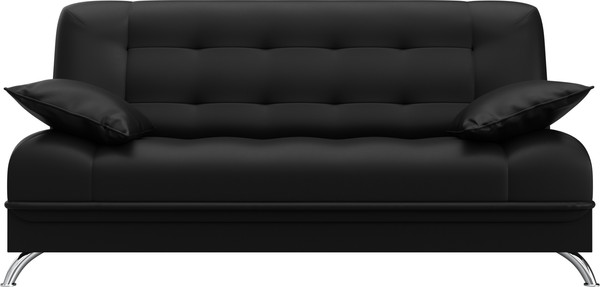 Изображение товара Диван Лига Диванов Анна / 28060 (экокожа черный)