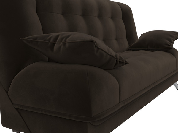 Изображение товара Диван Лига Диванов Анна / 28067 (микровельвет коричневый)