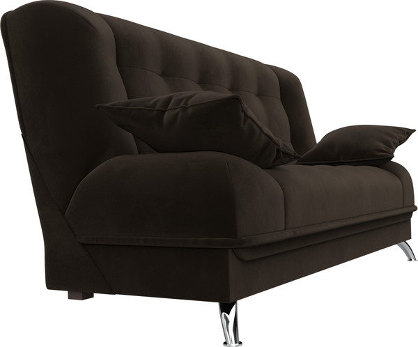 Изображение товара Диван Лига Диванов Анна / 28067 (микровельвет коричневый)
