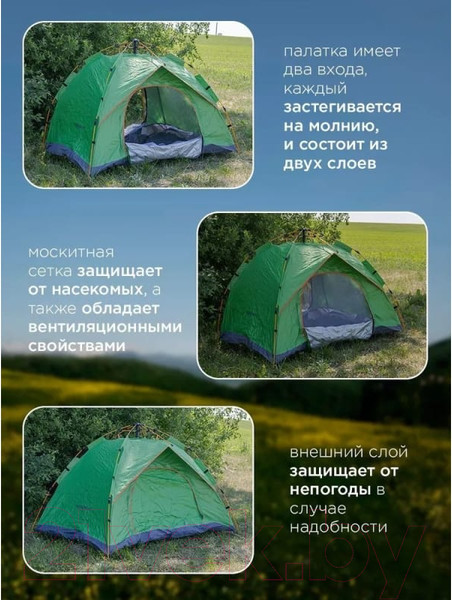 Изображение товара Палатка ForceKraft FK-CAMP-1
