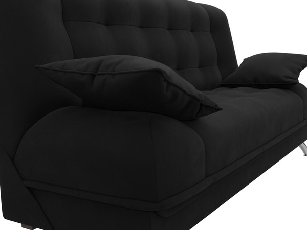 Изображение товара Диван Лига Диванов Анна / 28073 (микровельвет черный)