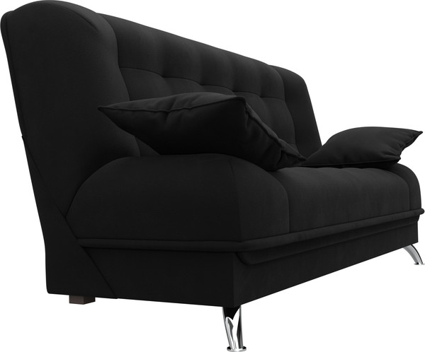 Изображение товара Диван Лига Диванов Анна / 28073 (микровельвет черный)