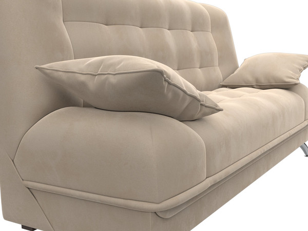 Изображение товара Диван Лига Диванов Анна / 102739 (велюр бежевый)