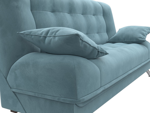 Изображение товара Диван Лига Диванов Анна / 102740 (велюр бирюзовый)