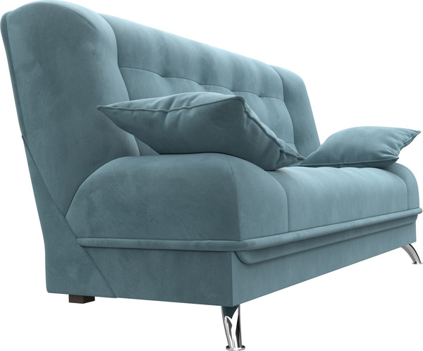 Изображение товара Диван Лига Диванов Анна / 102740 (велюр бирюзовый)