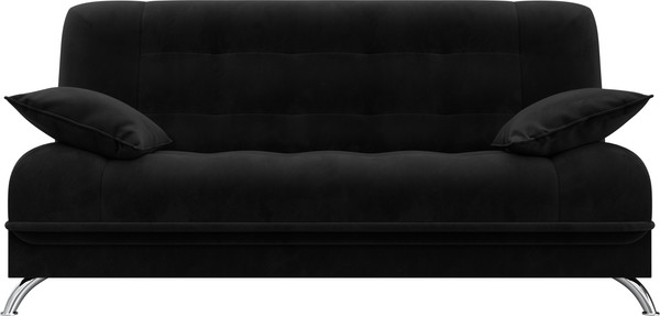 Изображение товара Диван Лига Диванов Анна / 102743 (велюр черный)