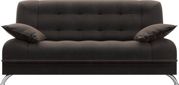 Изображение товара Диван Лига Диванов Анна / 102744 (велюр коричневый)