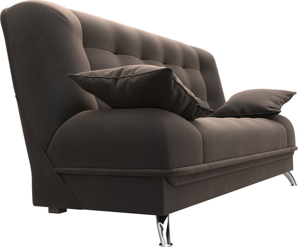 Изображение товара Диван Лига Диванов Анна / 102744 (велюр коричневый)