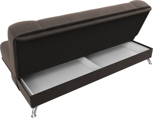 Изображение товара Диван Лига Диванов Анна / 102744 (велюр коричневый)