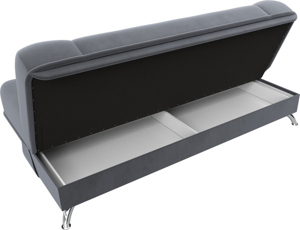 Изображение товара Диван Лига Диванов Анна / 102745 (велюр серый)