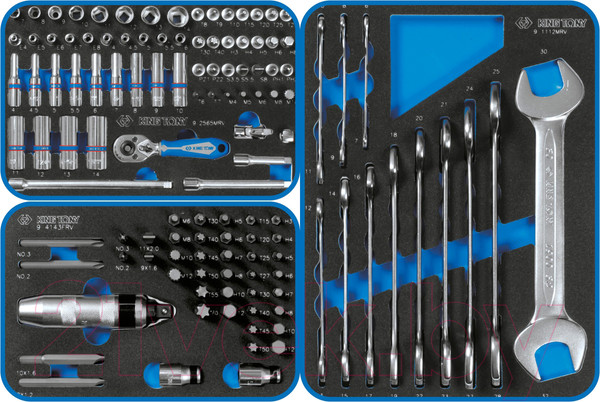 Изображение товара Универсальный набор инструментов King TONY 934-325MRVD