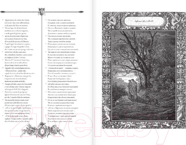 Изображение товара Книга АСТ Божественная комедия. La Divina Commedia (Алигьери Д.)