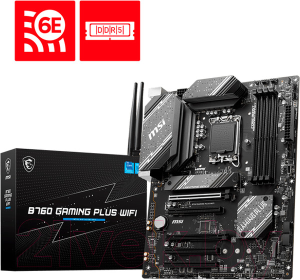 Изображение товара Материнская плата MSI B760 Gaming Plus WiFi