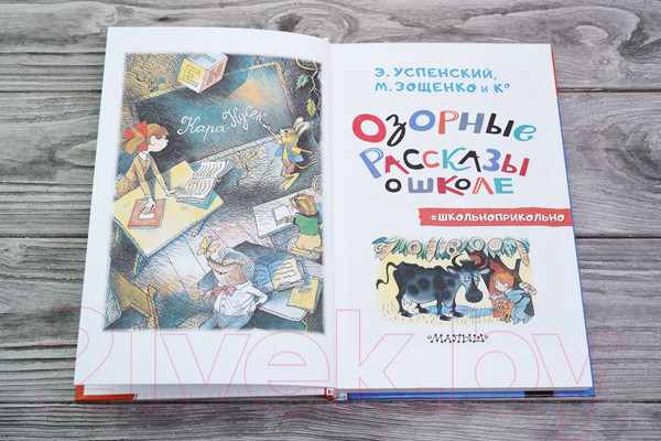 Изображение товара Книга АСТ Озорные рассказы о школе (Успенский Э.Н., Зощенко М.М.)