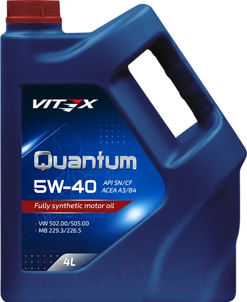 Изображение товара Моторное масло Vitex Quantum 5W40 A3/B4 / v301509 (4л)