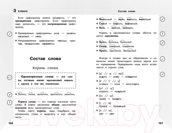 Изображение товара Учебное пособие Эксмо Справочник по русскому языку для учеников 1-4 класса (Анурова А.)