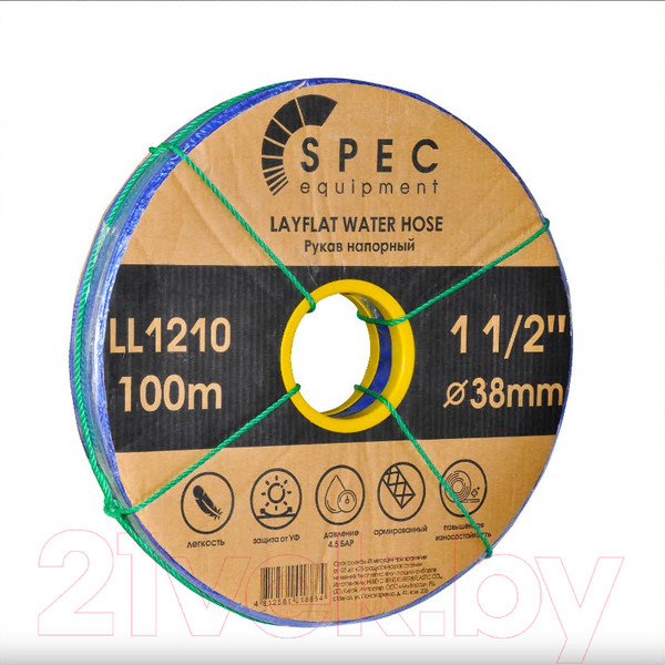 Изображение товара Рукав напорный Spec 1/2" LL1210 (100м)