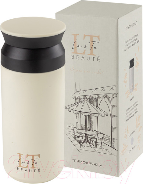 Изображение товара Термокружка La and Te beaute LT-350WH (53246)