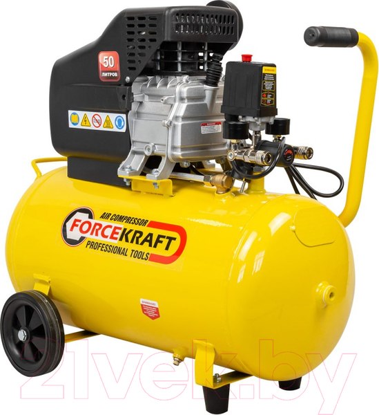Изображение товара Воздушный компрессор ForceKraft FK-BM25/50 (54662)