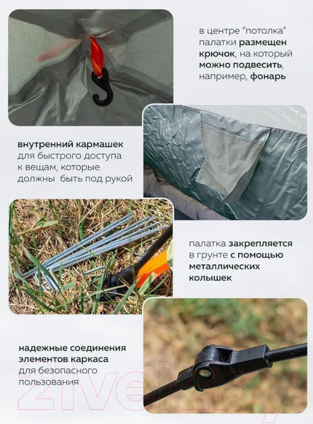 Изображение товара Палатка ForceKraft FK-TENT-2