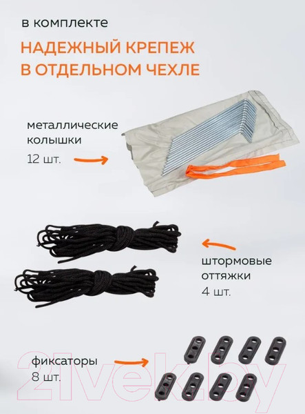 Изображение товара Палатка ForceKraft FK-TENT-1(56453)