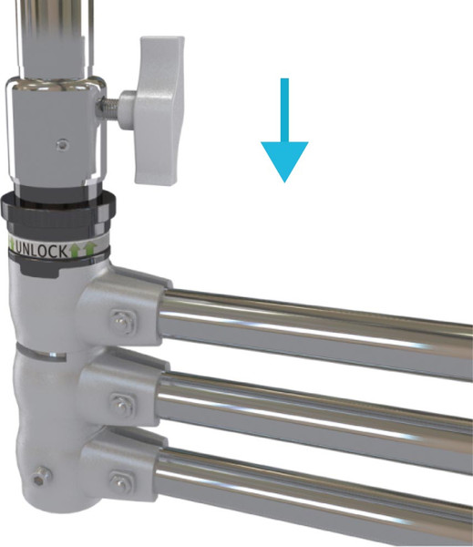 Изображение товара Стойка для студийного оборудования Kupo C Stand Kits / CT-40MKB (134-295см, черный)