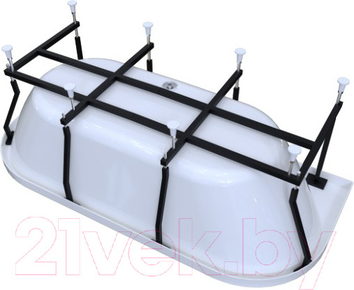 Изображение товара Ванна акриловая Radomir Вальс Макси 180x80 / 1-01-0-0-1-188