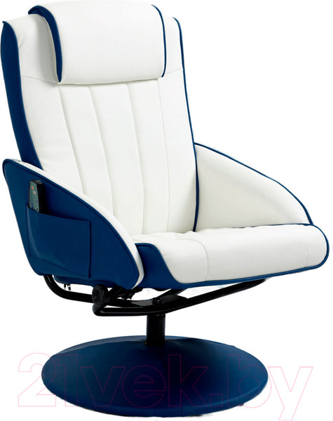 Изображение товара Массажное кресло Angioletto Barone Blu Bianco