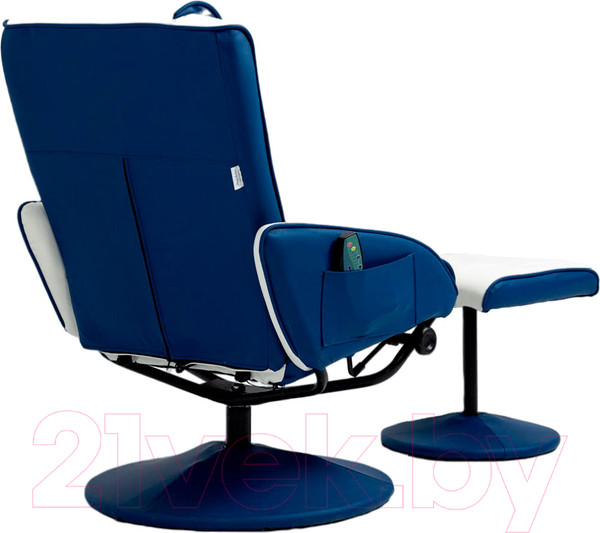Изображение товара Массажное кресло Angioletto Barone Blu Bianco