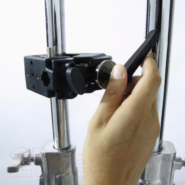 Изображение товара Зажим для студийного оборудования Kupo Convi Clamp with Racheted Handle / KCP-710 (серебристый)