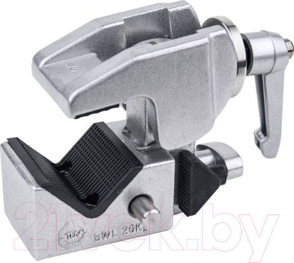 Изображение товара Зажим для студийного оборудования Kupo Convi Clamp with Racheted Handle / KCP-710 (серебристый)