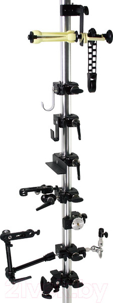 Изображение товара Зажим для студийного оборудования Kupo Convi Clamp with Racheted Handle / KCP-710 (серебристый)